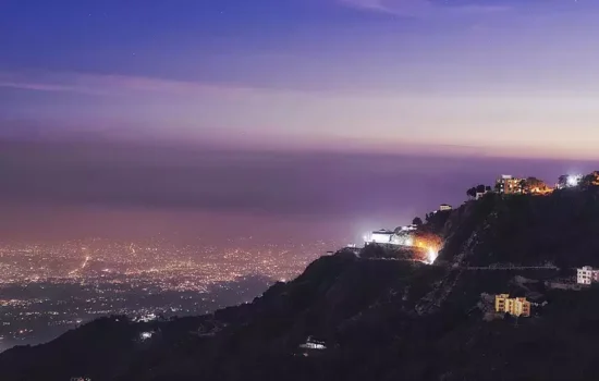 Dehradun city scenic view