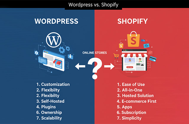 WordPress vs Shopify