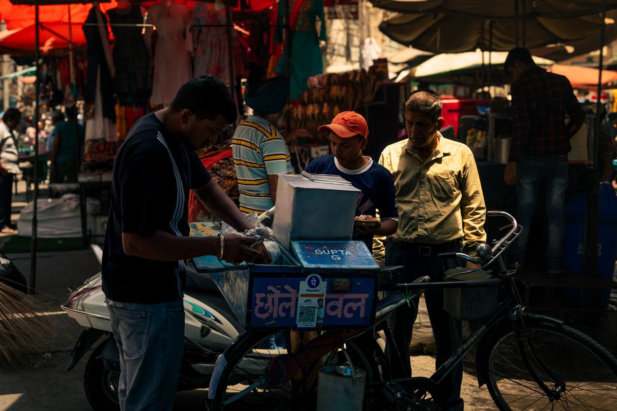Bustling local market culture of Dehradun Paltan Bazaar street life